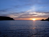 lever de soleil à Belle-Île