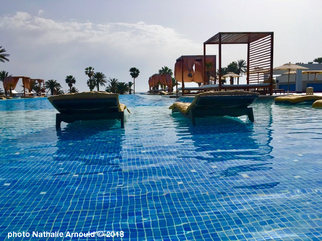 piscine de dtente  l'htel en Tunisie