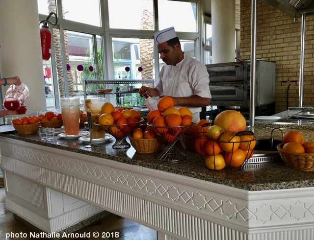 buffet de jus de fruits  l'htel en Tunisie