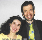 Nathalie & Vishnuda en mai 1999